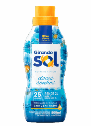 Amaciante Concentrado <br> <span>Girando Sol Doces Sonhos 500ml</span>