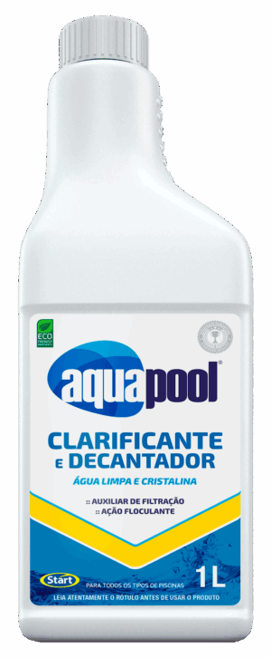Clarificante e Decantador Aquapool 1L<br> <span>Água Limpa e Cristalina</span>