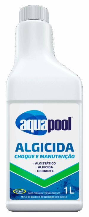 Algicida Aquapool<br> <span>Choque e Manutenção 1L</span>