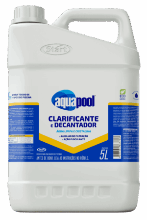 Clarificante e Decantador Aquapool 5L<br> <span>Água Limpa e Cristalina</span>