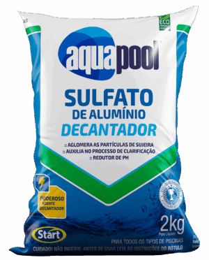 Sulfato de Alumínio Aquapool<br> <span>Decantador 2kg</span>
