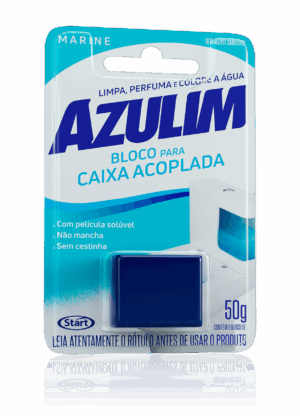 Bloco Sanitário Azulim<br> <span>Caixa Acoplada Marine 50G</span>